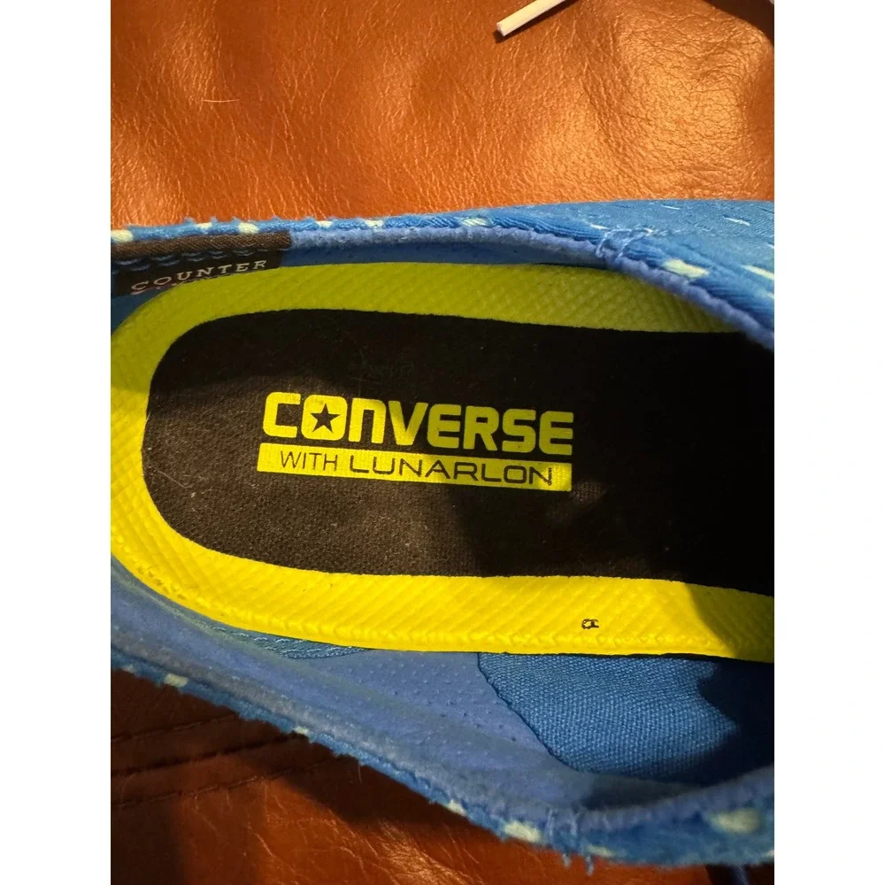 Converse Women's size 8‎ CTAS II OX Soar/Fresh Blue & White All Star - Picture 5 of 6